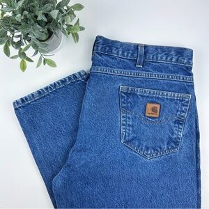 Carharrt Relaxed Fit Jeans Size 40 x 30 100% Cotton